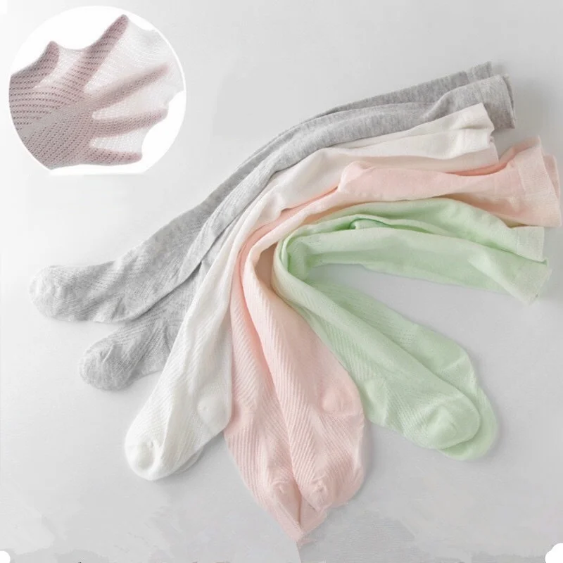 Pantimedias ultrafinas de algodón para niñas – Primavera verano - imagen 5