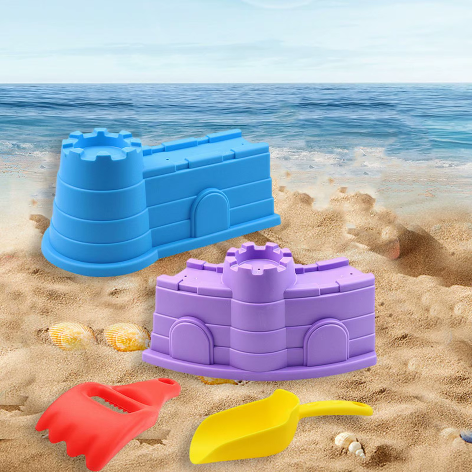 Kit de construcción castillos nevados interactivos - imagen 5