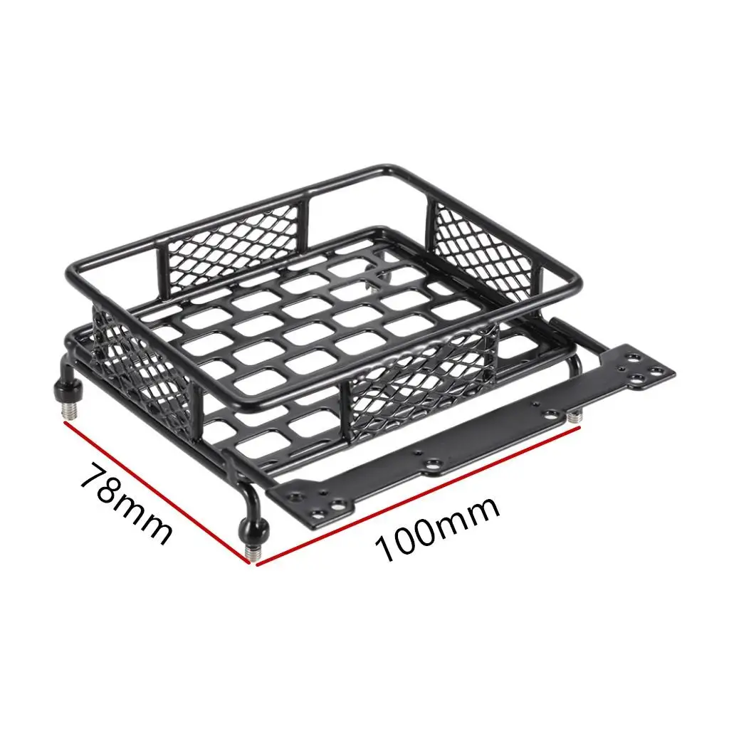 Portaequipajes de techo para RC con barra LED de hierro - imagen 2