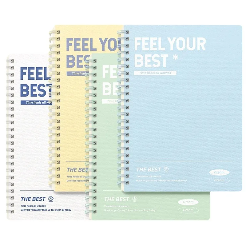 Cuaderno escolar A5 con espiral perforado - Ideal para estudiantes - imagen 3