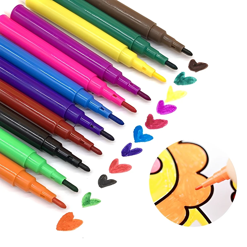Mini bolígrafos de colores para pintar graffiti DIY, dibujo infantil