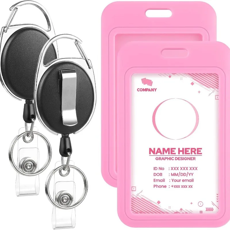 Funda deslizante para tarjeta de identificación