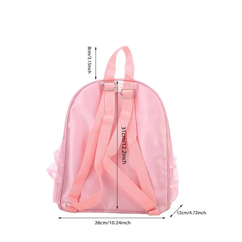 Mochila de ballet para niñas ligera y suave, para clases de danza - imagen 5