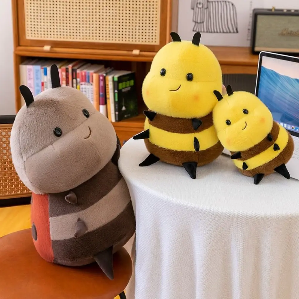 Peluche de abeja esponjoso con alas, pequeño juguete infantil - imagen 4