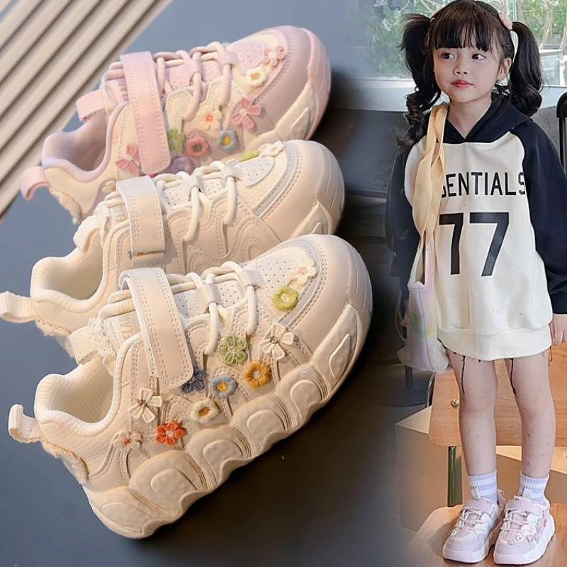 Zapatillas niña transpirables con lazo – Diseño fresco primavera - imagen 5
