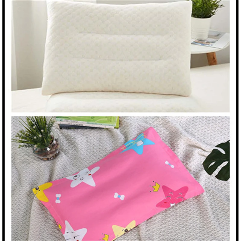 Almohada transpirable para bebé con soporte cervical, suave y pequeña - imagen 4