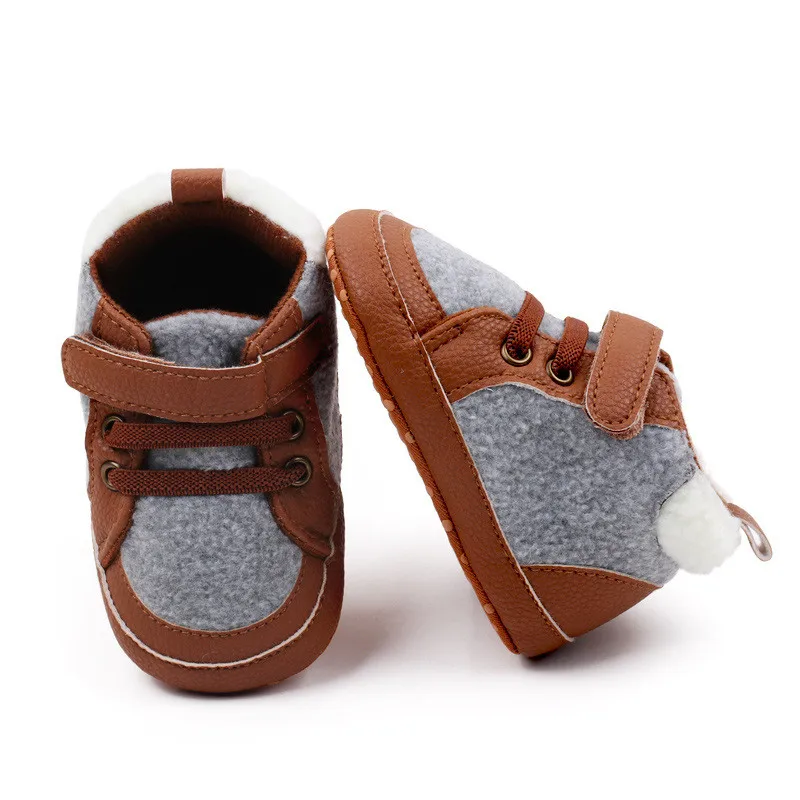 Zapatitos de bebé con suela antideslizante y fondo suave - otoño - imagen 2