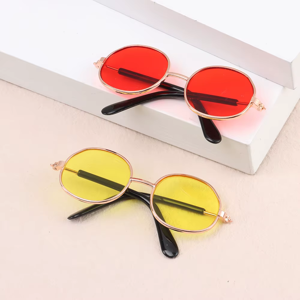 Blythe Gafas de Sol para Muñecas con Montura Redonda Metálica - imagen 4