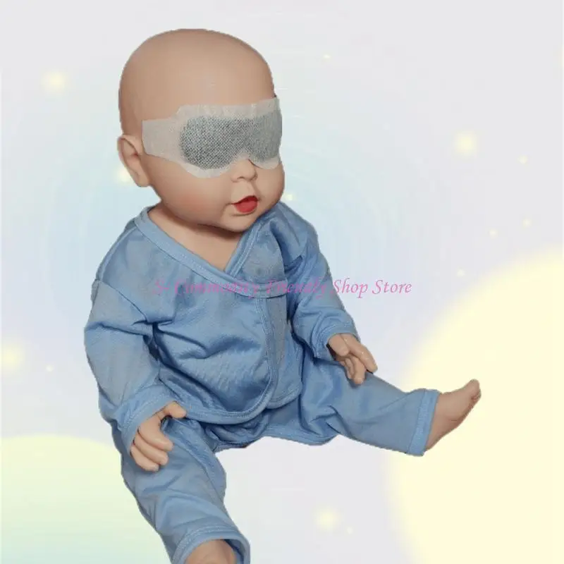 Máscara de bebé con cubierta para ojos
