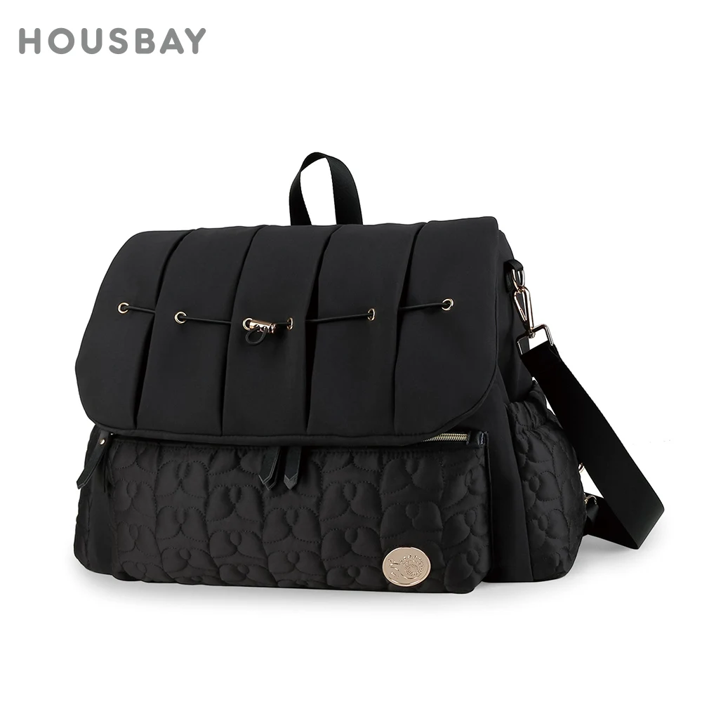 Bolsa pañales bebé mochila maternidad impermeable con cambiador