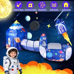IMBABY Casa de juegos infantil con piscina de bolas y túnel