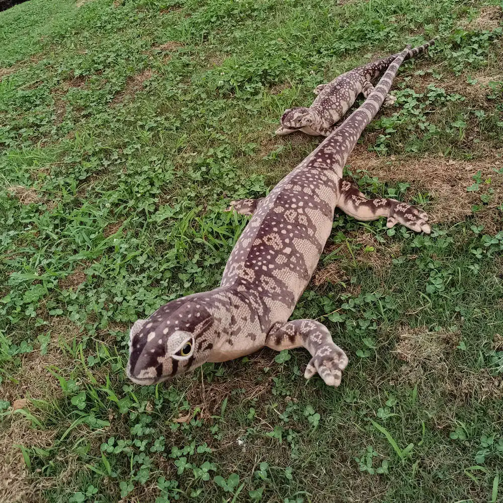 Peluche dragón Komodo realista suave y mimoso para niños - imagen 4