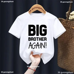 Camiseta de niño Big Brother Again de manga corta verano