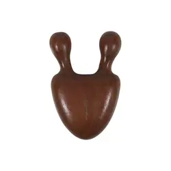 Masajeador nasal y facial de madera – Forma caracol para bebés