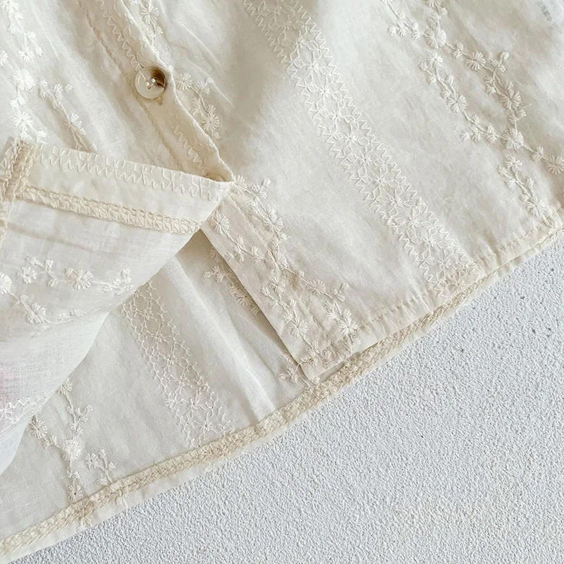 Conjunto de algodón transpirable para niña: camiseta y bombachos - imagen 5