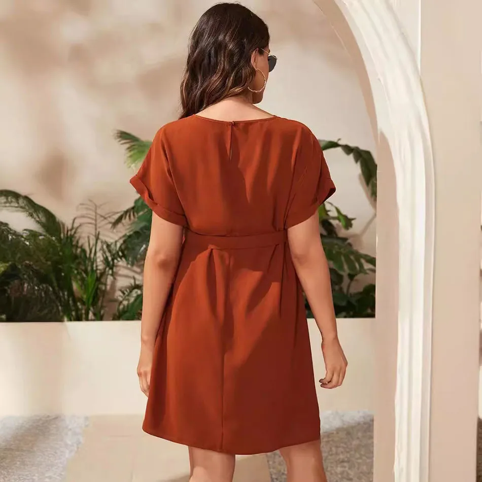 Vestido de embarazo con cintura ajustable – Cómodo y elegante - imagen 3