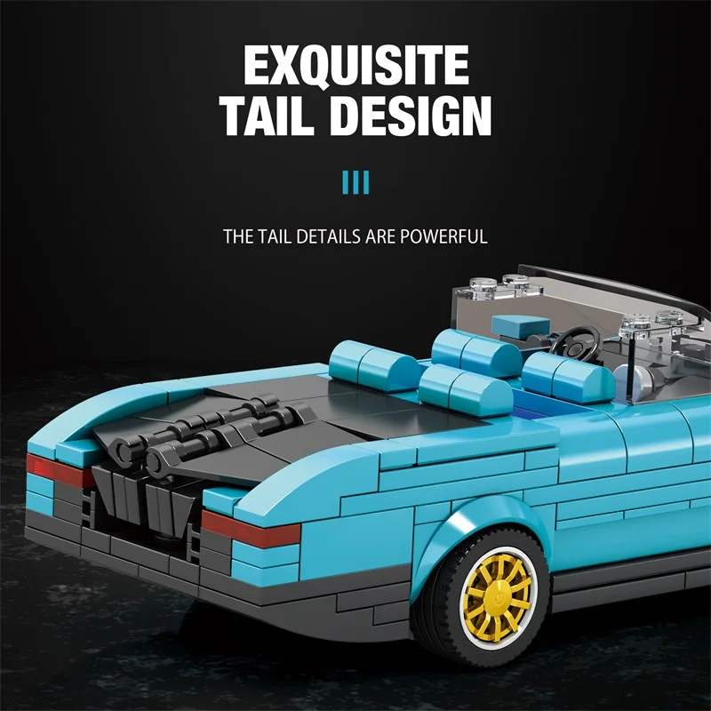 Coche convertible de construcción para niños – Escala 1:24 - imagen 2