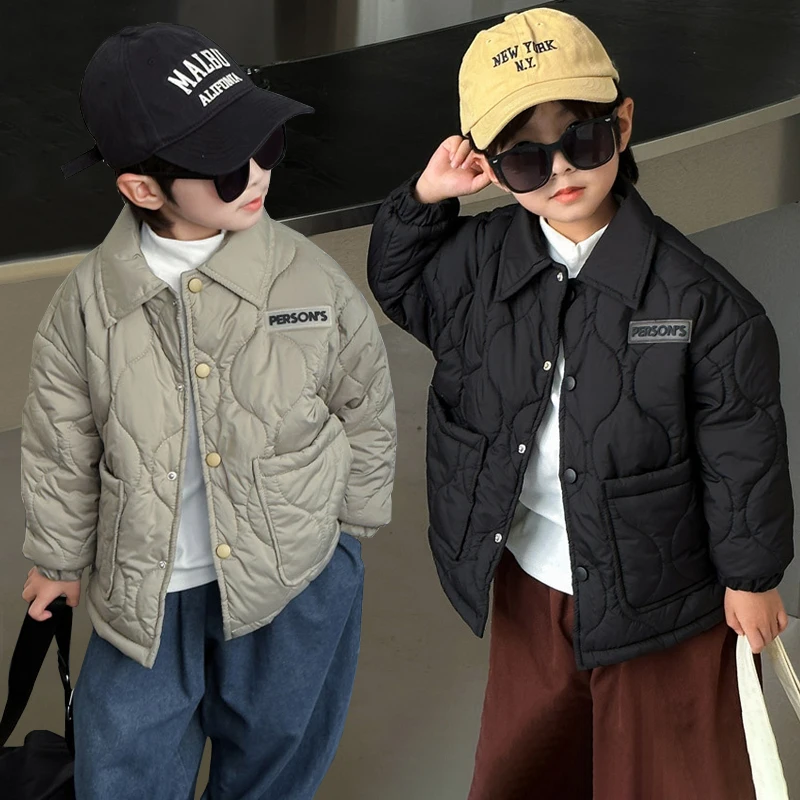 Chaqueta terciopelo grueso abrigo cálido niños