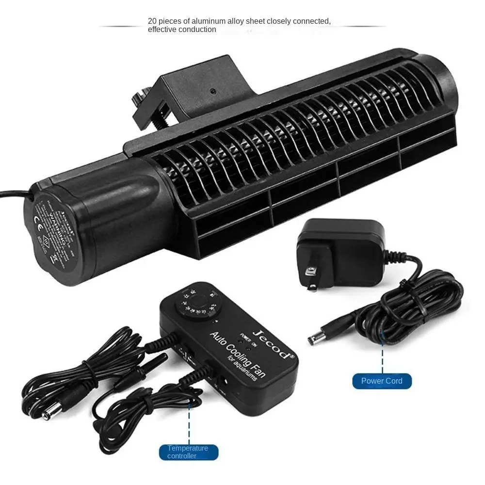 Ventilador de acuario silencioso con control automático de temperatura - imagen 3
