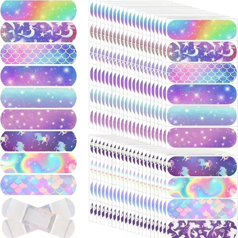Vendajes adhesivos infantiles de dibujos animados, cielo estrellado - imagen 2
