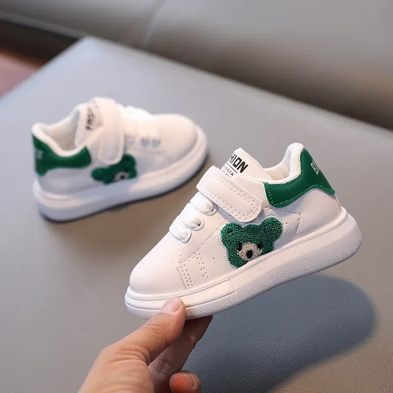 Zapatillas de deporte planas y transpirables para bebés y niños - imagen 2