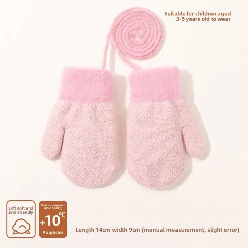 Guantes de esquí térmicos infantiles – Tejido suave antiviento - imagen 5