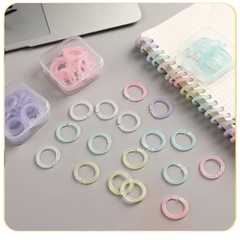 Anillos de encuadernación en plástico para planificadores y cuadernos - imagen 3