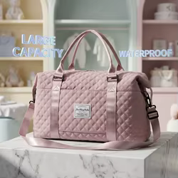Bolsa de pañales impermeable acolchada tipo tote para salidas
