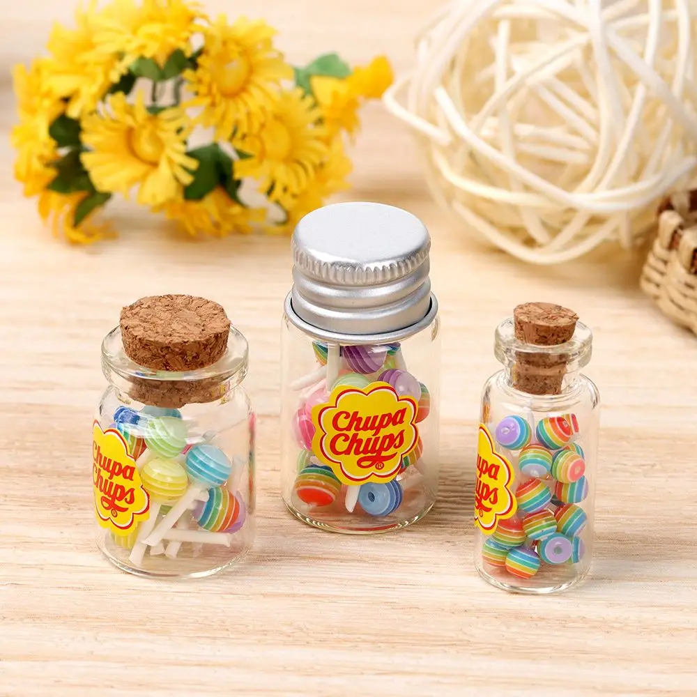 Piruletas mini para casa de muñecas con tarro de dulces - imagen 2