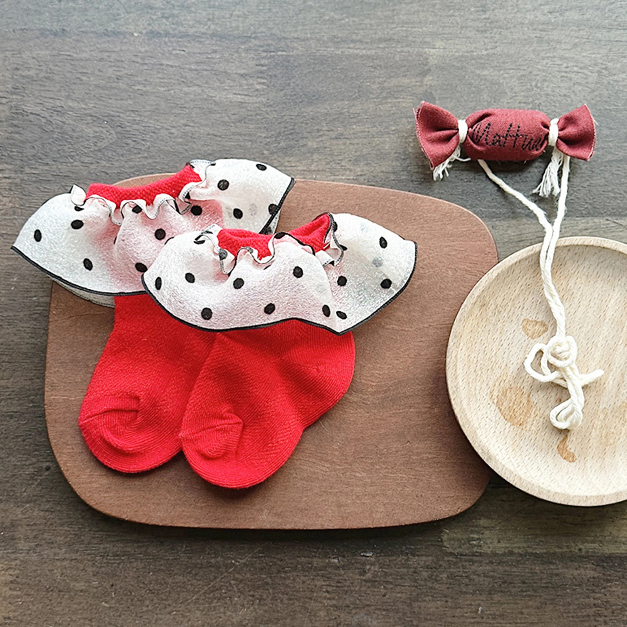 Detalle del patrón de punto y acabado