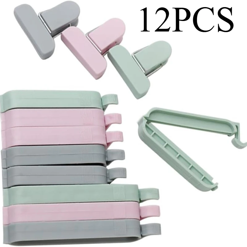 Clips selladores de colores para bolsas de alimentos