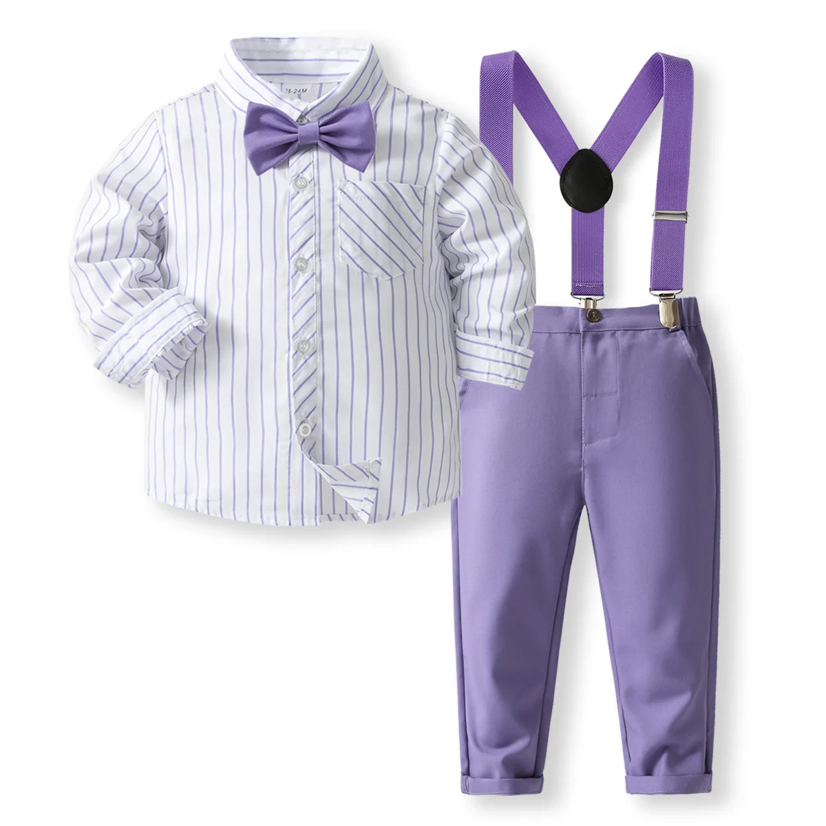 Detalle del conjunto infantil con estilo coreano