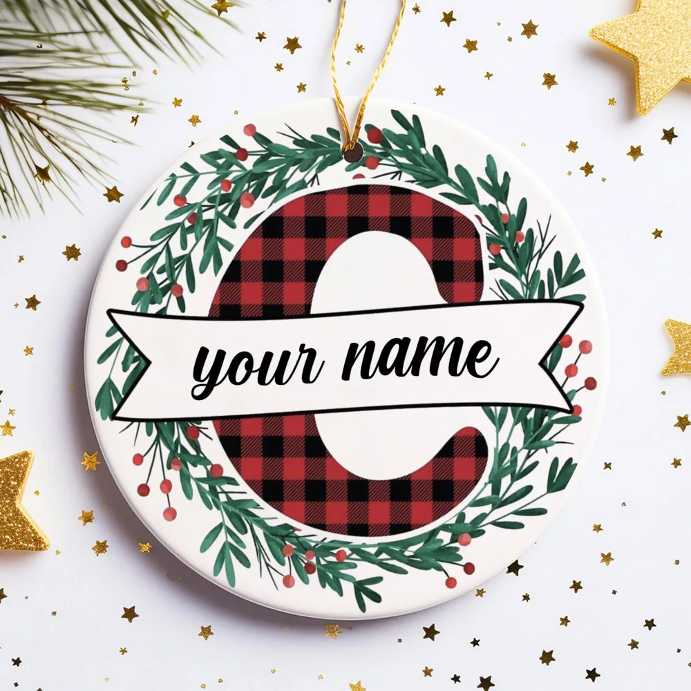 Adorno de Navidad personalizado con nombre - Regalo para bebé - imagen 5