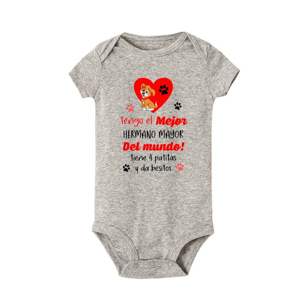 Pelele body para bebé recién nacido – Algodón suave con estampado - imagen 4