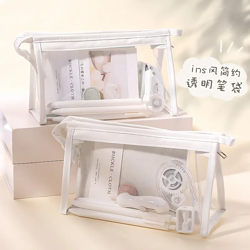 Bolsa de aseo bebé impermeable PVC transparente - imagen 4