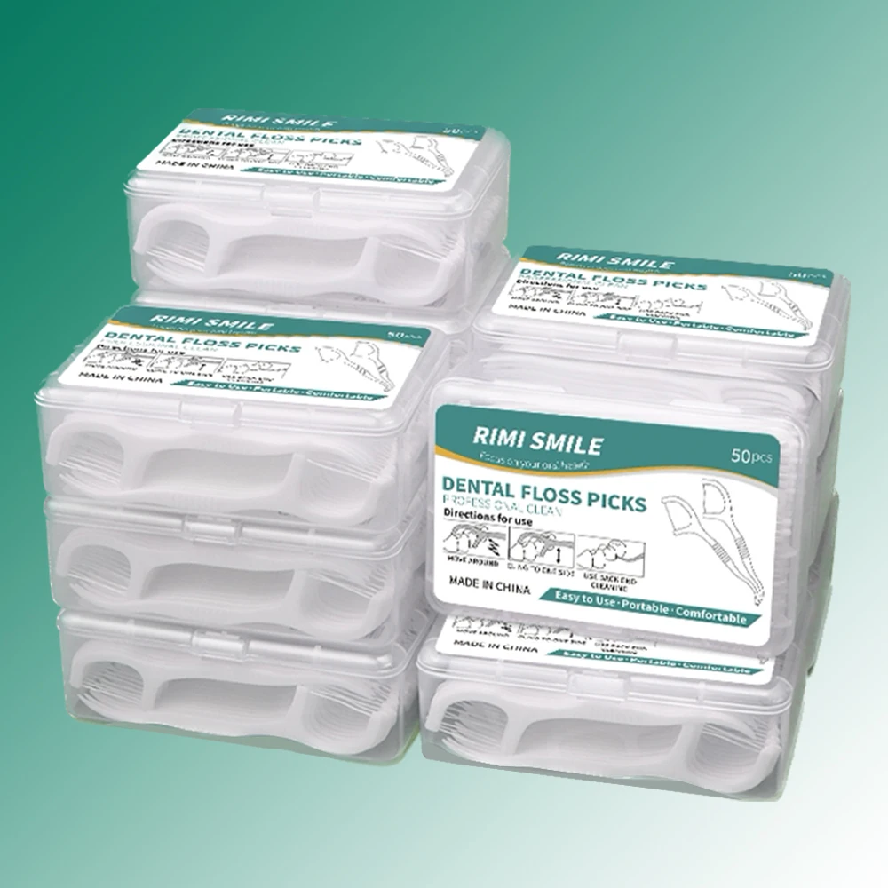 Palillos de seda dental ultrafinos para niños – Higiene oral portátil