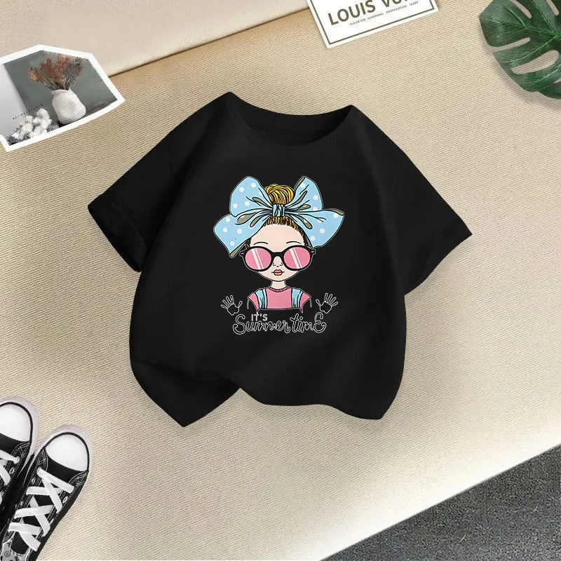 Camiseta infantil algodón manga corta para verano - imagen 5