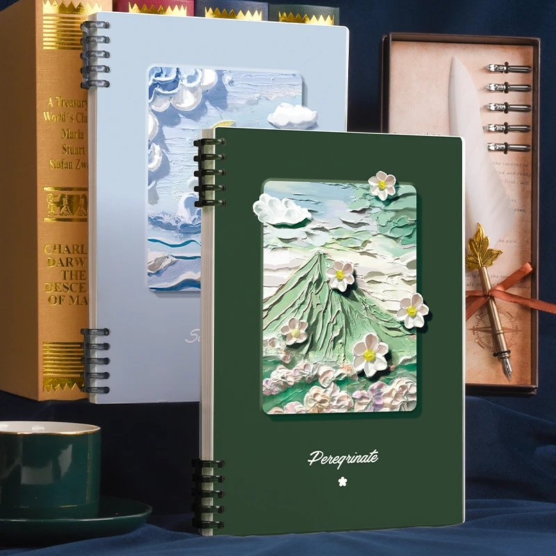 Cuaderno escolar A5 con hojas removibles – 80 páginas