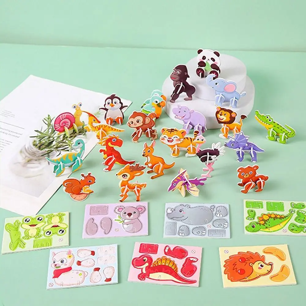 Rompecabezas 3D de panda para niños – Juguete educativo DIY - imagen 3