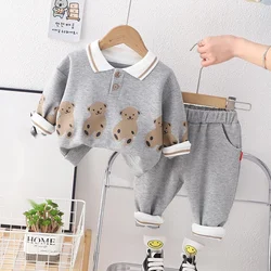 Conjunto infantil chándal para primavera y otoño – Camiseta y pantalón