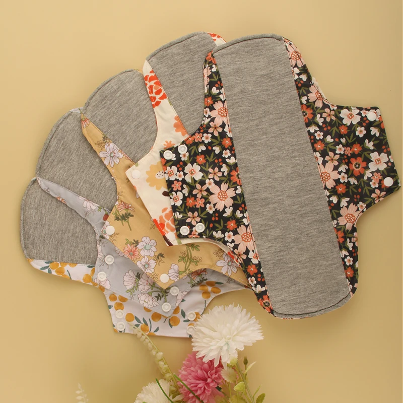 Almohadillas menstruales reutilizables antideslizantes con bolsa - imagen 5