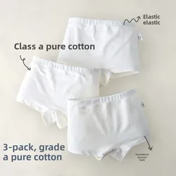 Calzoncillos bóxer de algodón puro para niños y niñas