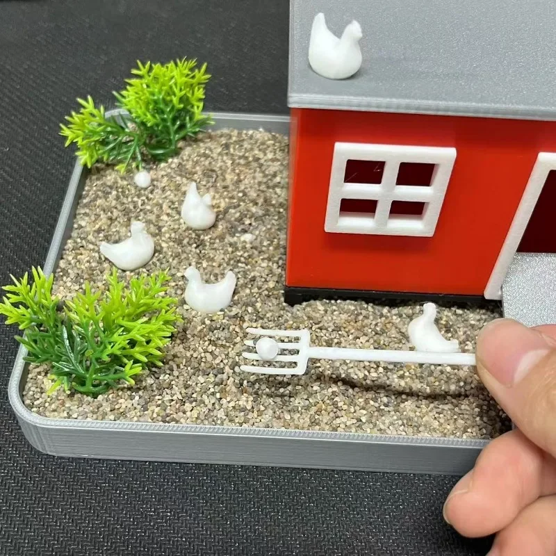 Kit de jardín zen DIY para escritorio con arena y paisaje mini - imagen 5