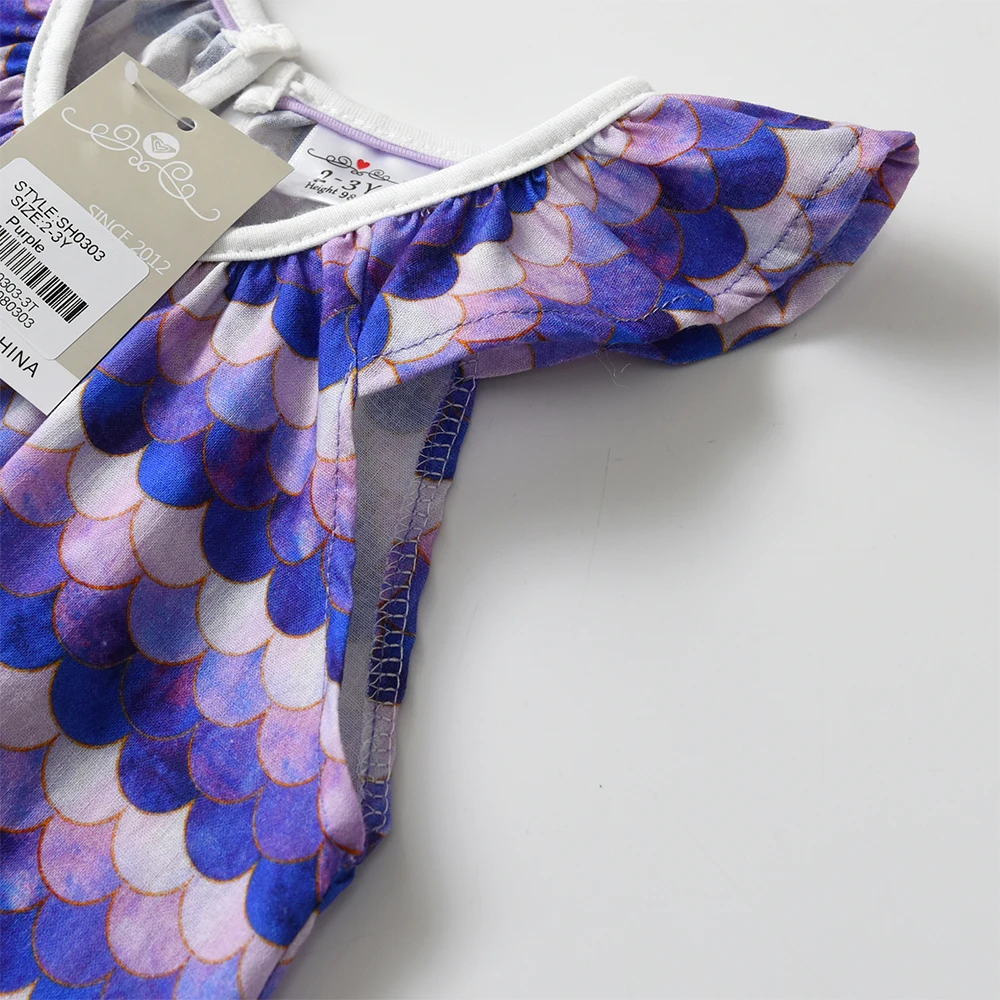DXTON Vestido de verano sin mangas con volantes A-línea tipo sirena - imagen 2
