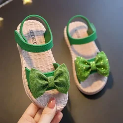 Sandalias infantiles antideslizantes con lazo para niños – Suela suave verano