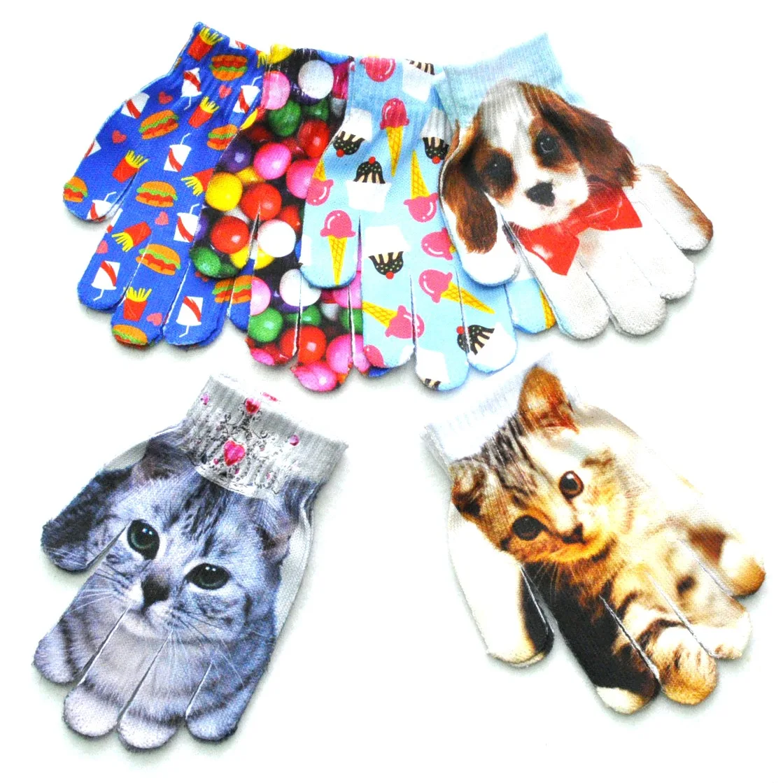 Guantes de punto térmicos para niños – Invierno - imagen 4