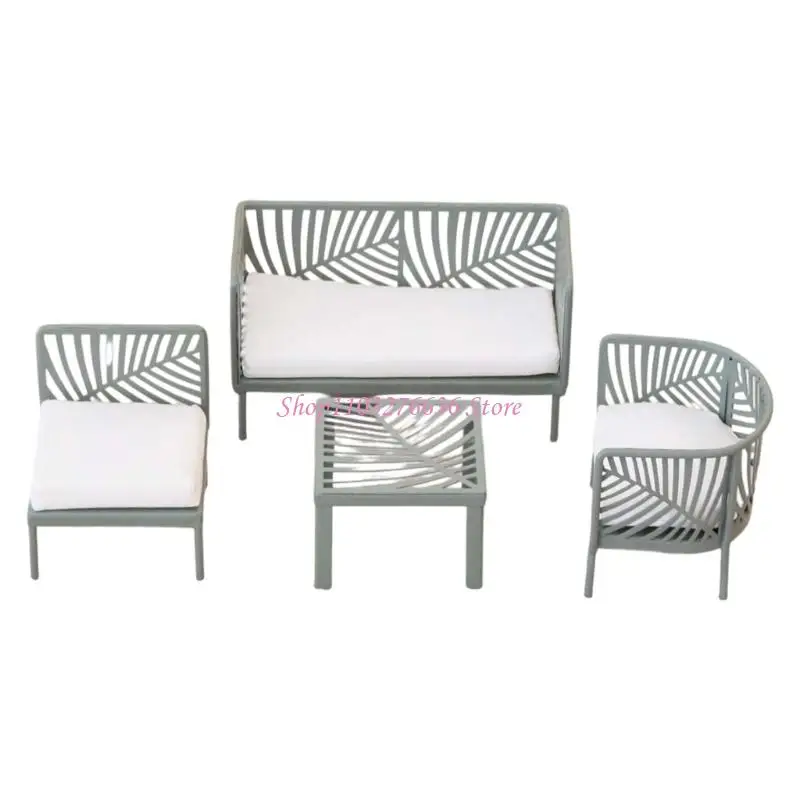 Sillón infantil de mimbre para casa de muñecas – Diseño con encanto - imagen 3