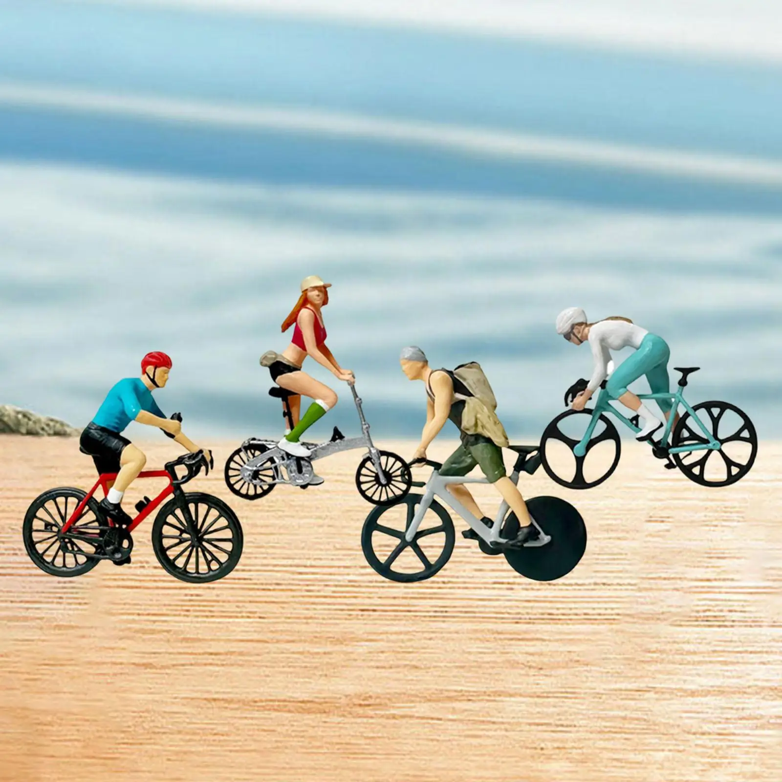 Figuras de hadas jardín miniatura caballero para escenas - imagen 4