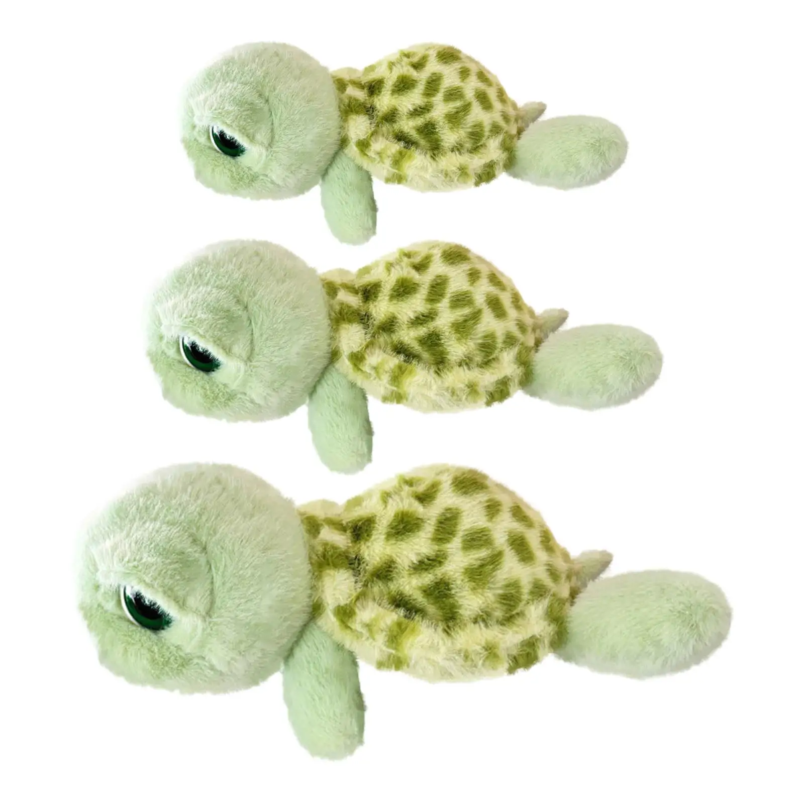 Peluche de tortuga almohada en sofá