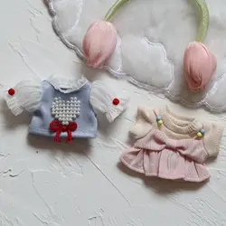 Vestido de princesa en algodón para muñecas – estilo moderno
